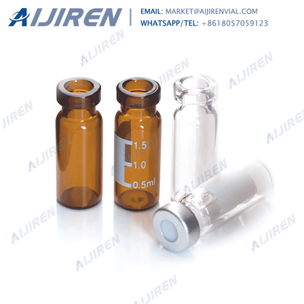 <h3>clear HPLC sample vials with label Shimadzu</h3>
